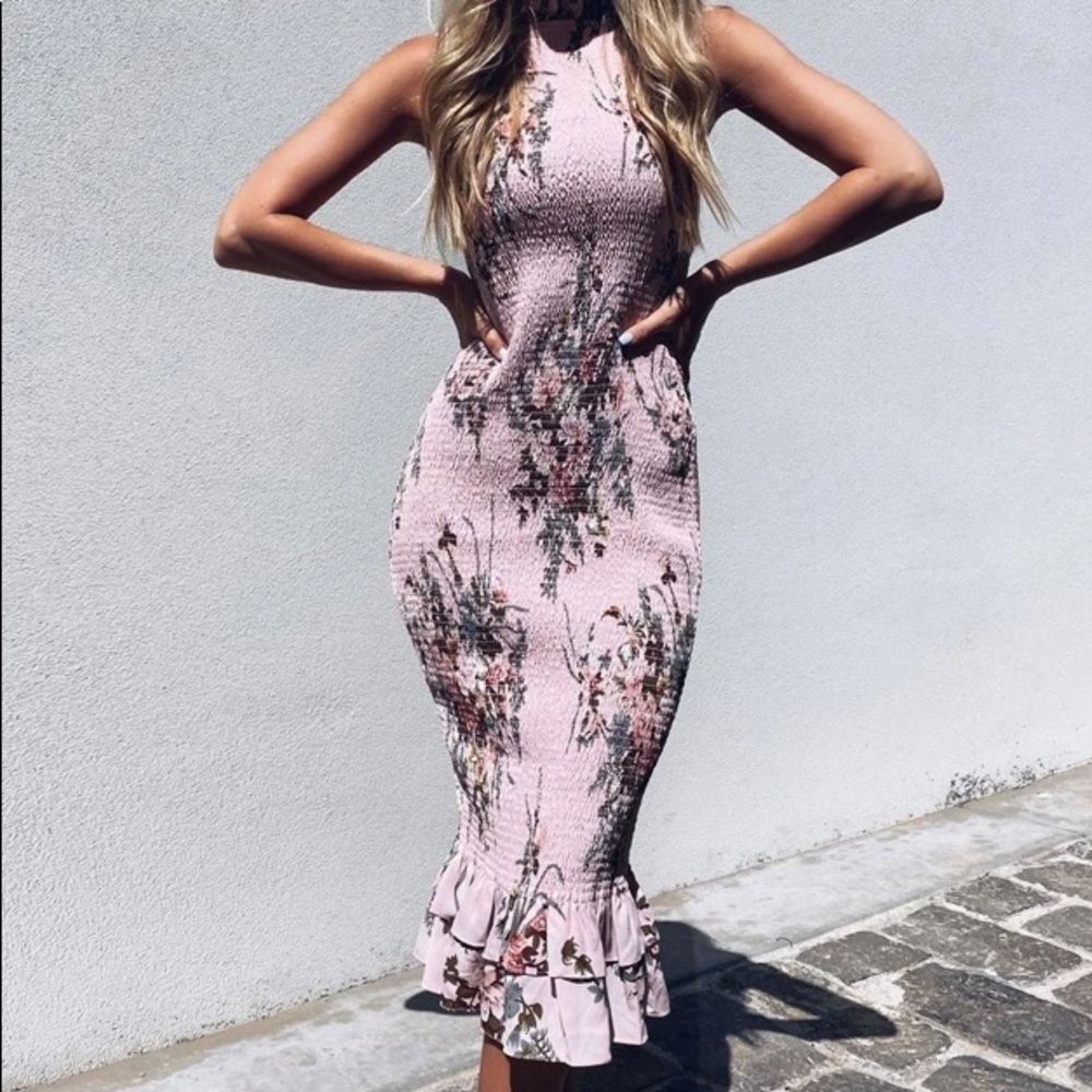 JAUS imogen dress XS pink